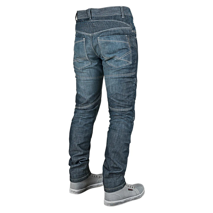 RUST AND REDEMPTION ARMOURED JEANS (Blue) | Speed and Strength