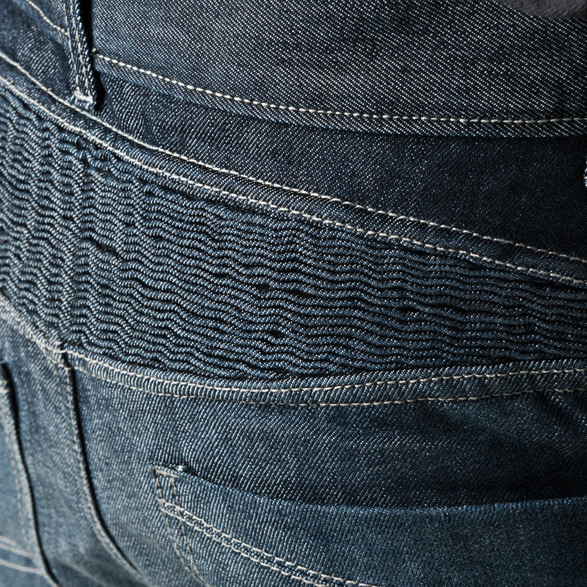 RUST AND REDEMPTION ARMOURED JEANS (Blue) | Speed and Strength