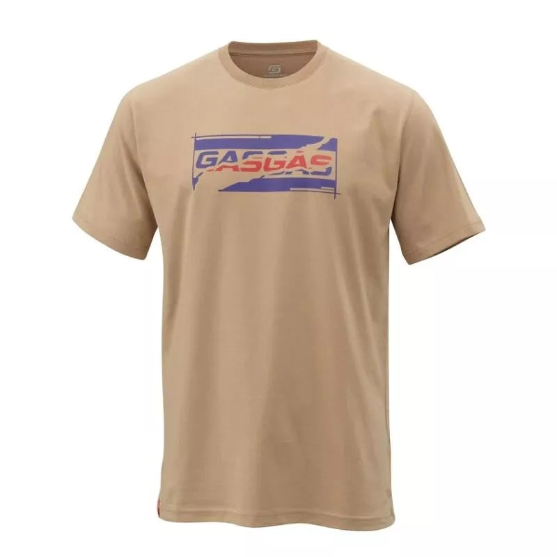 MEN'S UNITED TEE (Light Brown) | GasGas