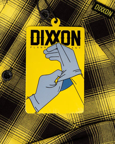 SAFETY INSPECTOR FLANNEL (Yellow) | DIXXON