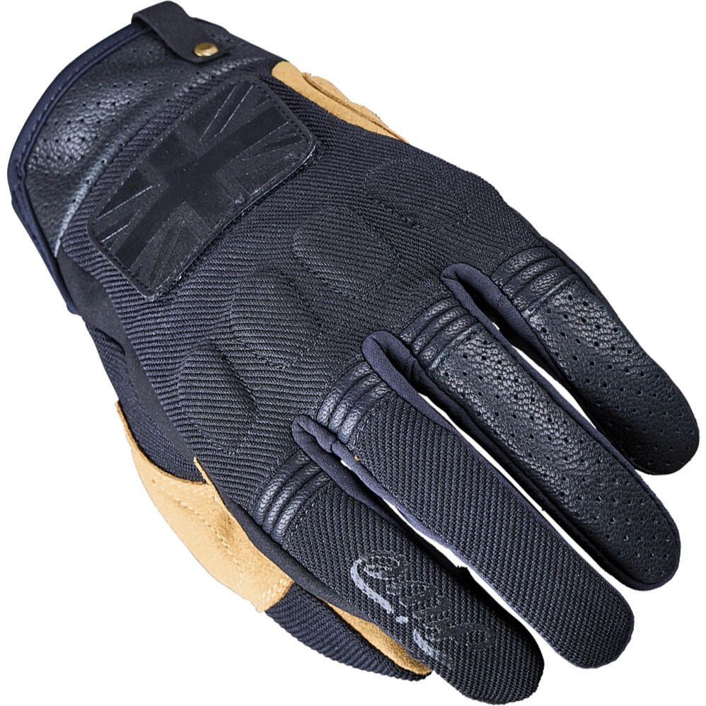 FIVE SCRAMBLER GLOVES (Black/Tan) | Five