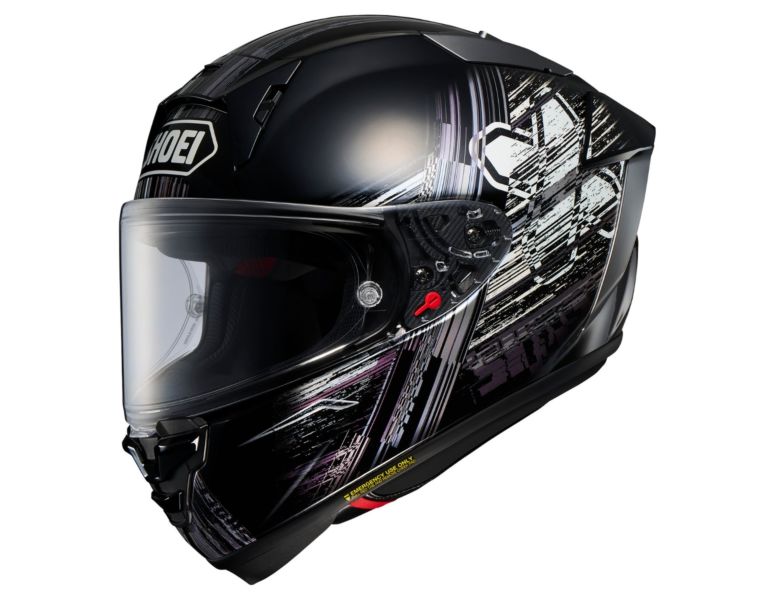 X-FIFTEEN HELMET (CROSS LOGO TC-5) | SHOEI
