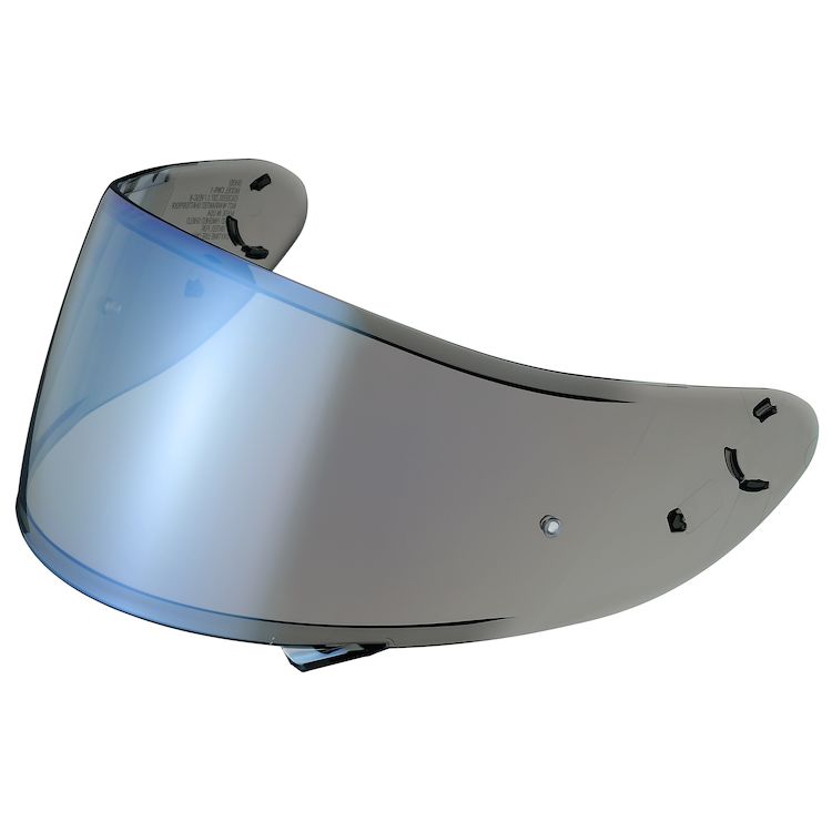 CWR-1 SHIELD PINLOCK SPECTRA BLUE face shield for SHOEI helmets, featuring UV protection and enhanced clarity.