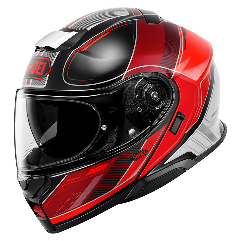 NEOTEC 3 MODULAR HELMET (SHARPEN TC-1 HI-VIZ FINISH) | SHOEI - High-performance helmet with striking design.