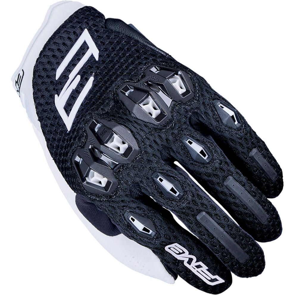 STUNT EVO 2 AIRFLOW WOMENS GLOVES (Black/White) | FIVE