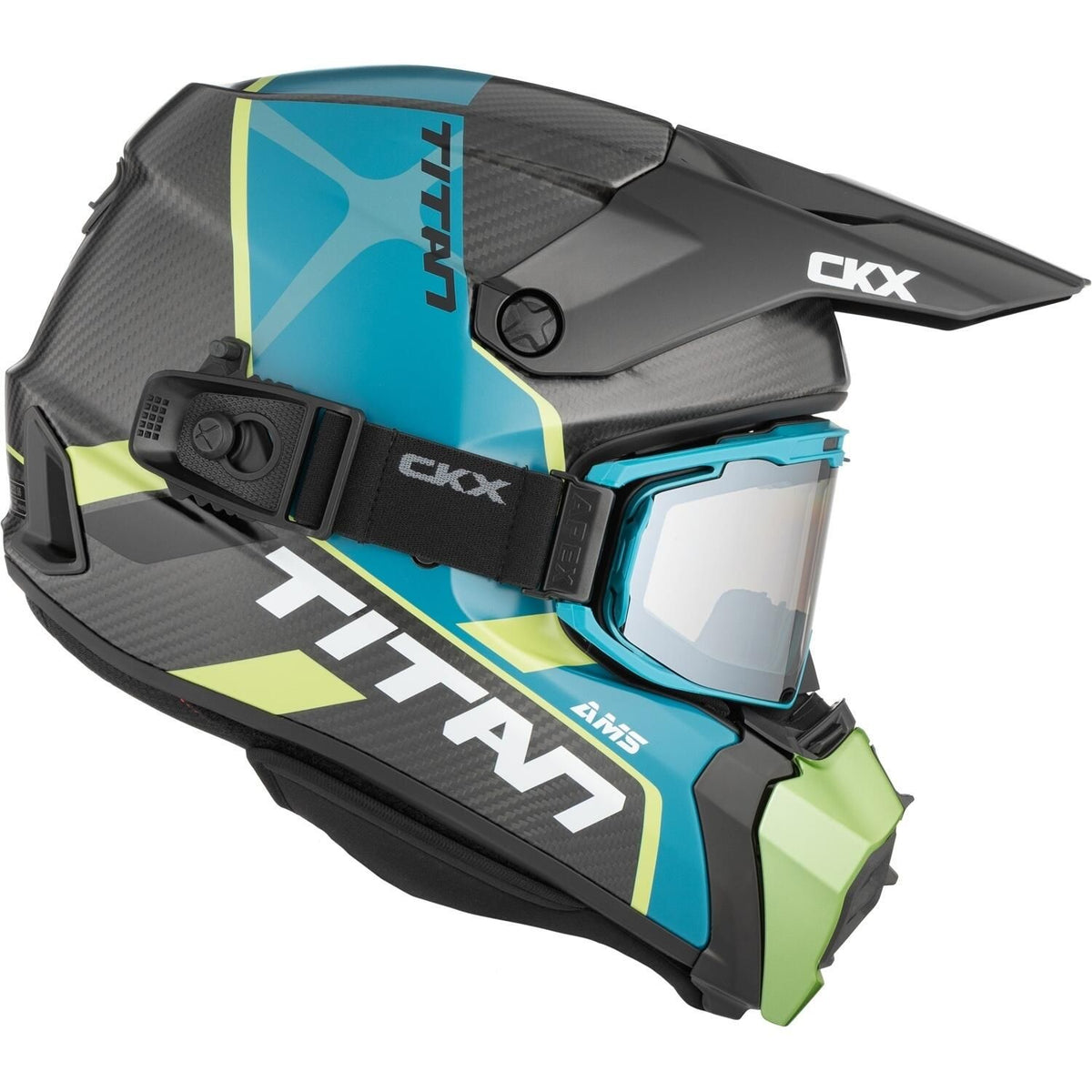 TITAN AMS CARBON HELMET (MATTE GREEN) | CKX