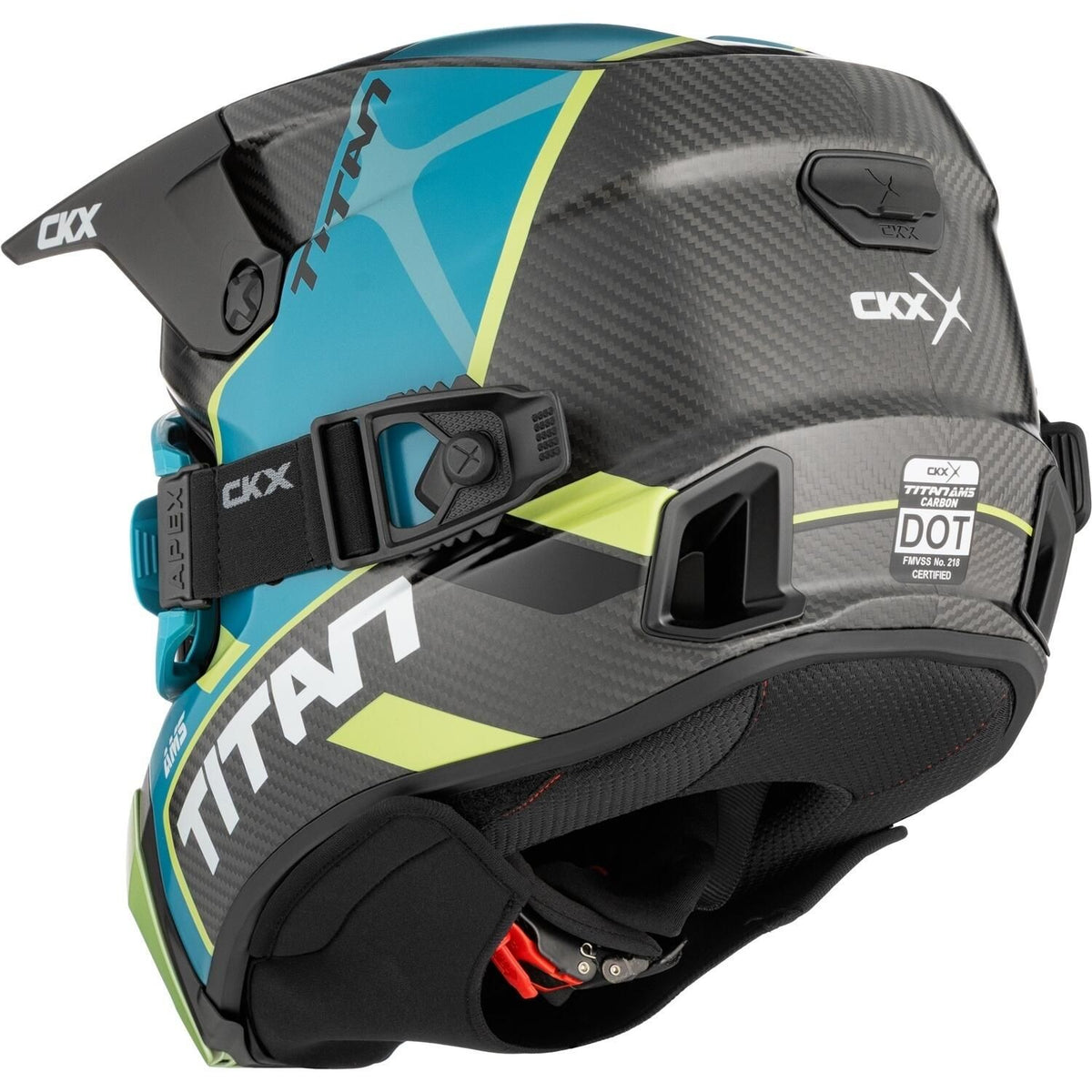 TITAN AMS CARBON HELMET (MATTE GREEN) | CKX