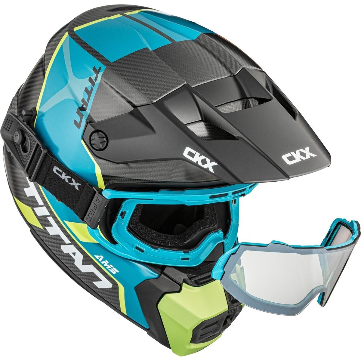 TITAN AMS CARBON HELMET (MATTE GREEN) | CKX