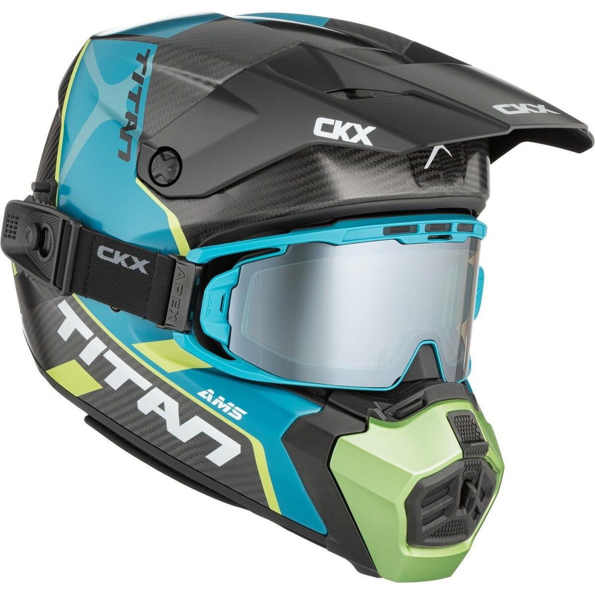 TITAN AMS CARBON HELMET (MATTE GREEN) | CKX