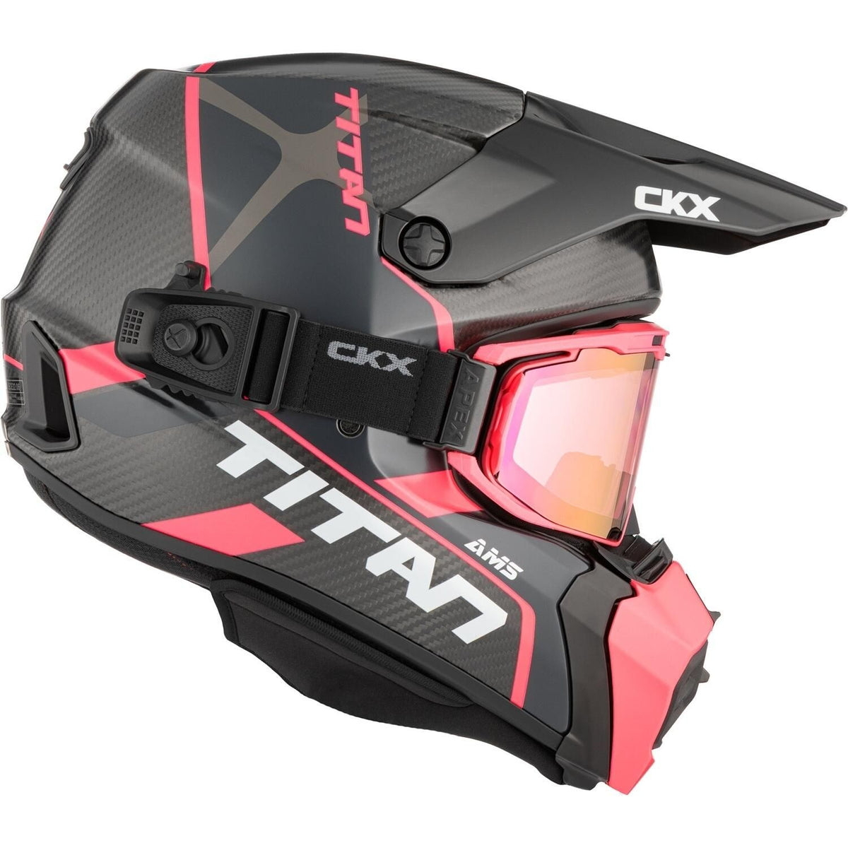 TITAN AMS CARBON HELMET (MATTE PINK) | CKX