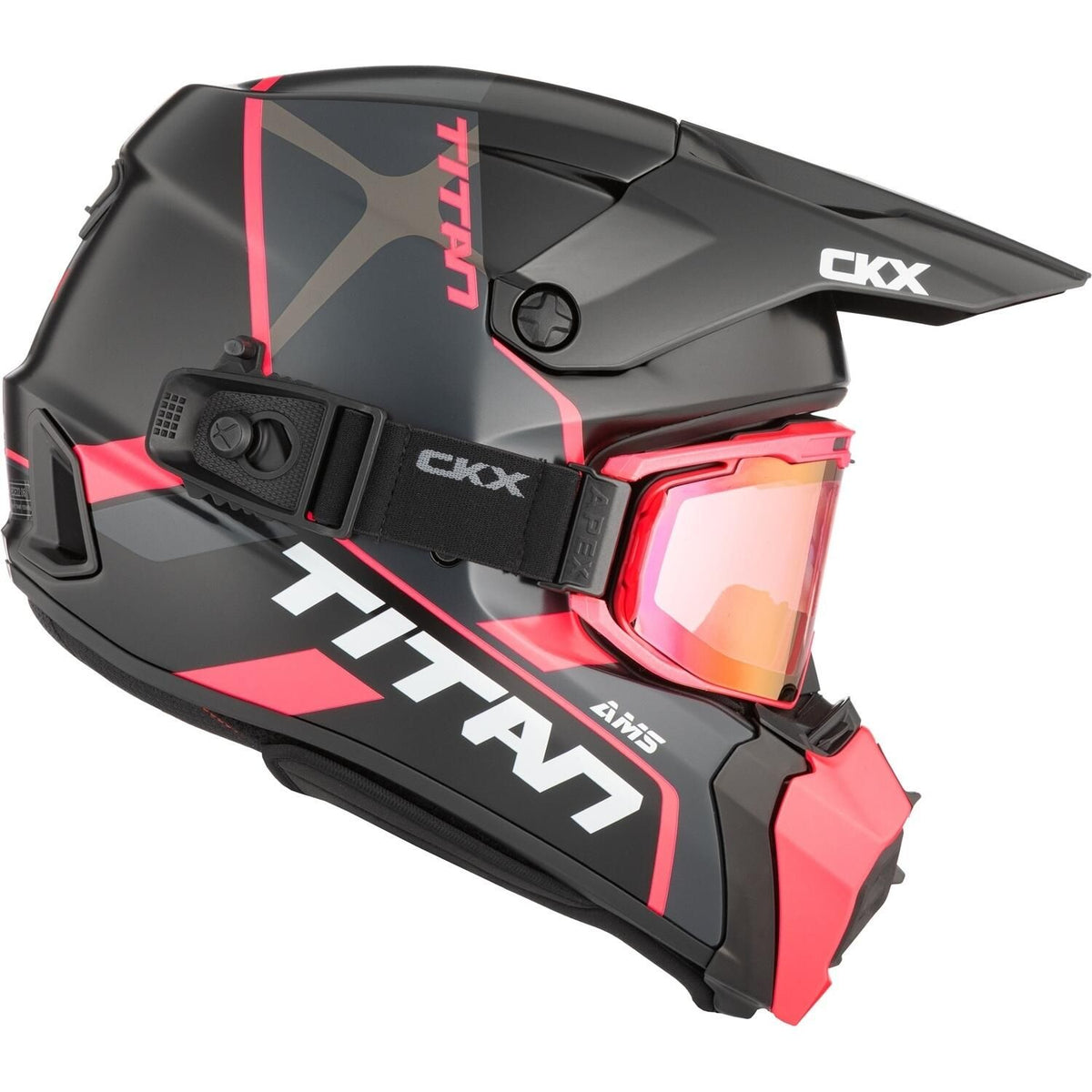 TITAN AMS DOUBLE LENS CONROD HELMET (MATTE PINK) | CKX