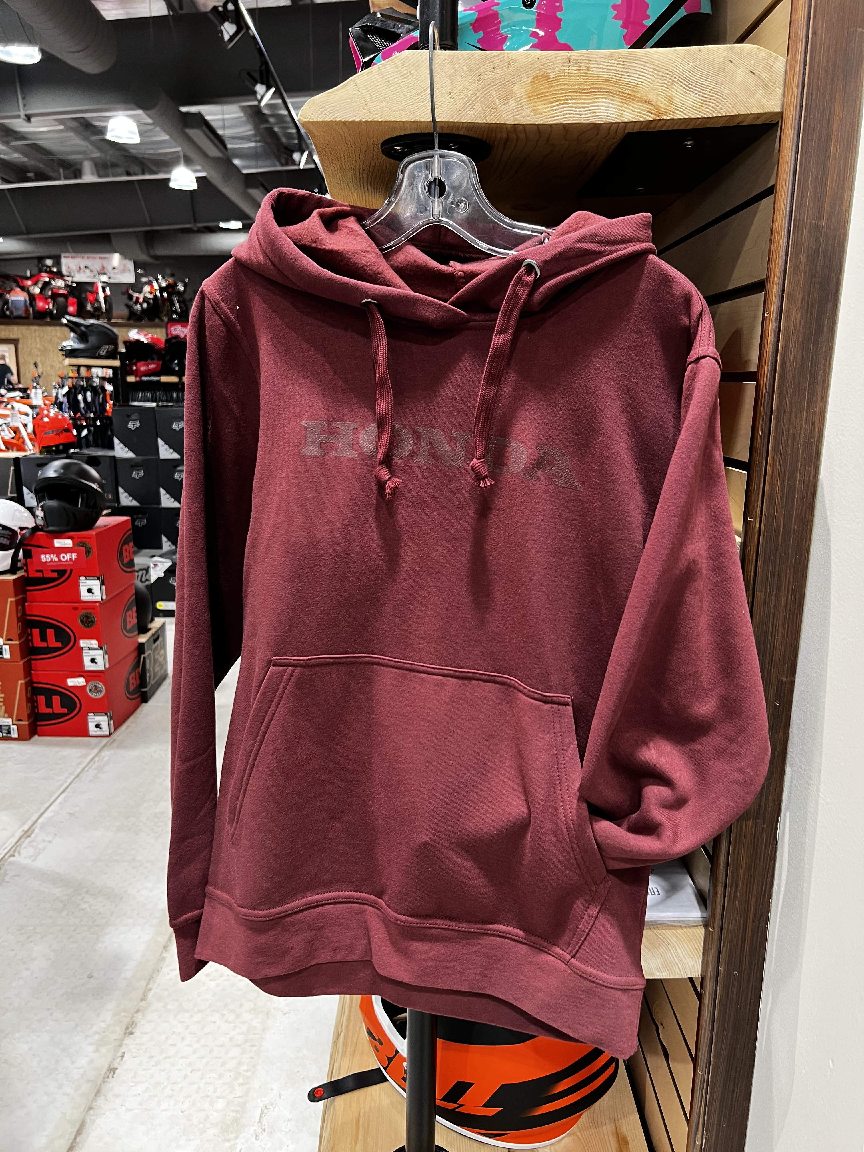 ADULT PULLOVER HOOIDE (Burgandy) | Honda