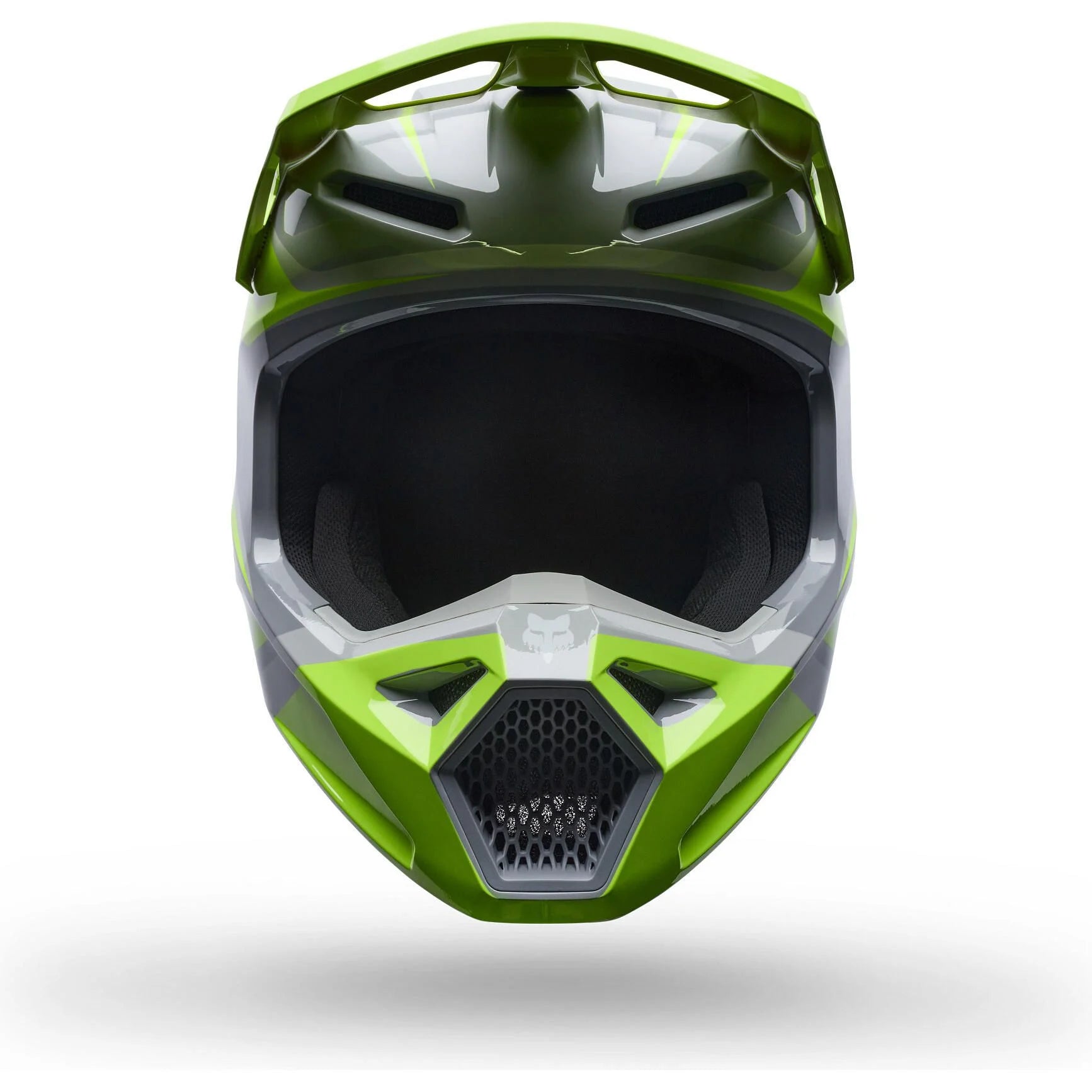 V1 FRAME HELMET (GRAY/YELLOW) | Fox Racing
