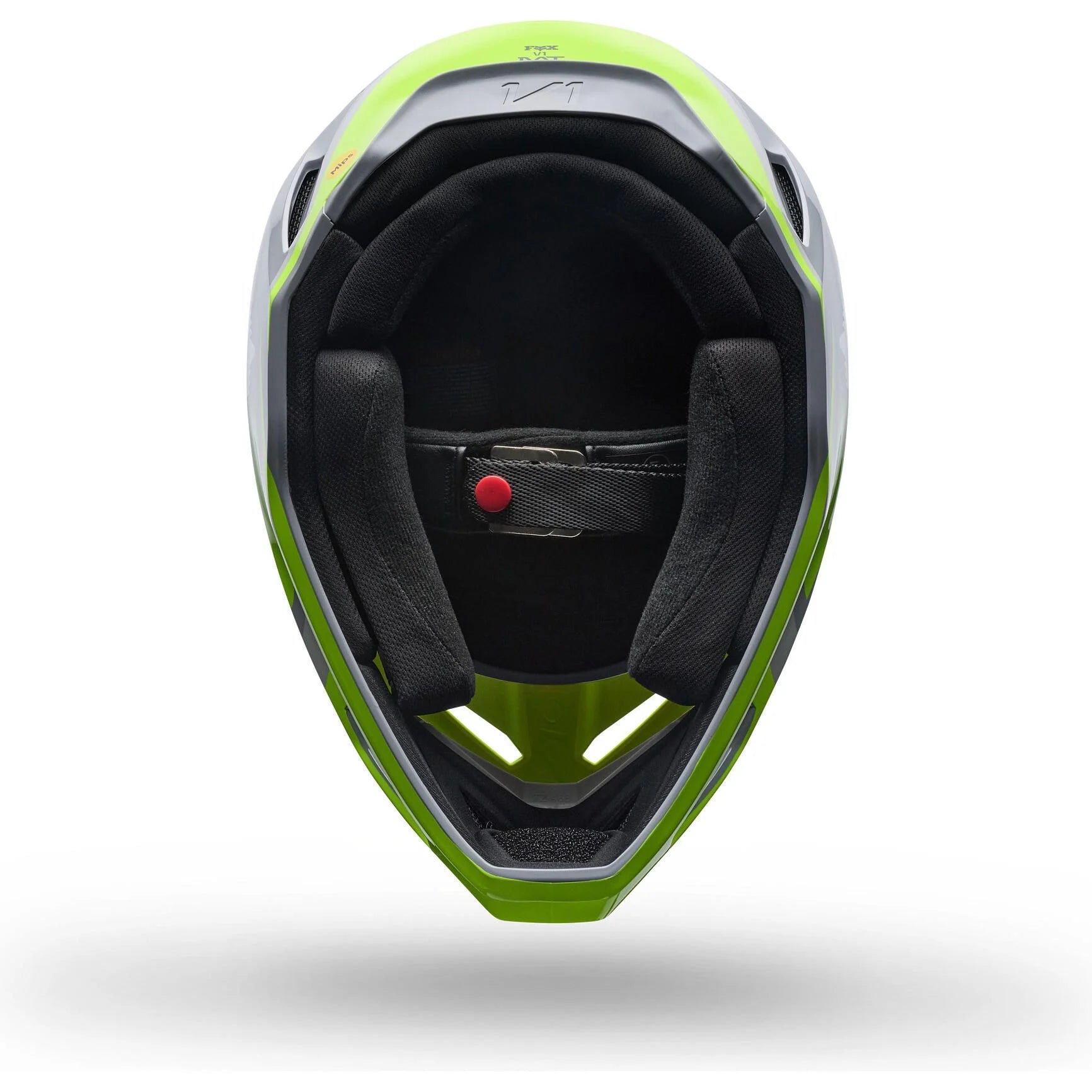 V1 FRAME HELMET (GRAY/YELLOW) | Fox Racing