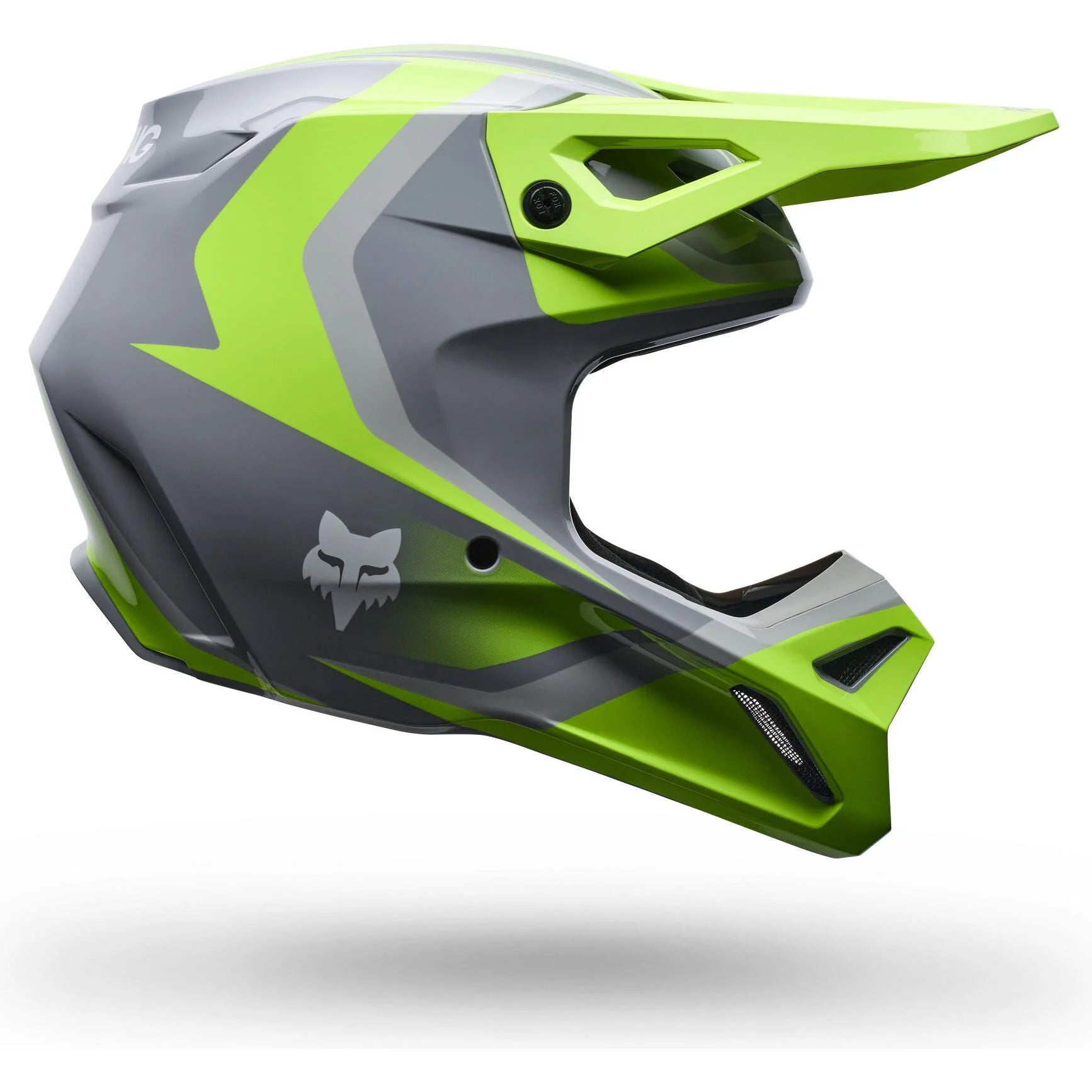 V1 FRAME HELMET (GRAY/YELLOW) | Fox Racing