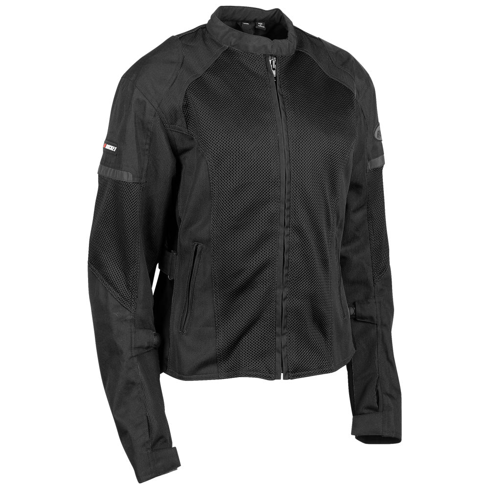 WOMENS CLEO LDS MESH JACKET (BLK) Joe Rocket