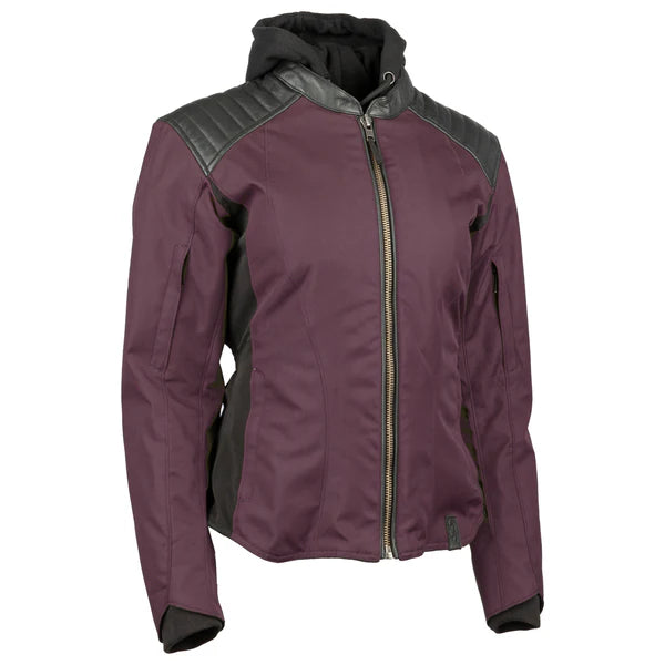 WOMEN'S TEXTILE JACKET DAYDREAM (Smoked Purple) | Speed and Strength
