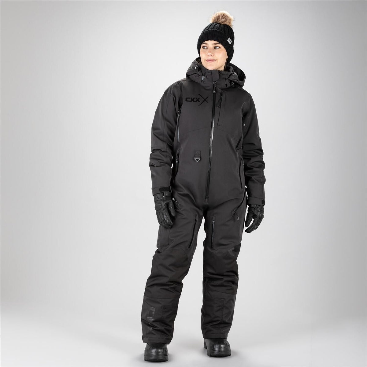 WOMENS YUKON ONE PIECE (BLACK) | CKX