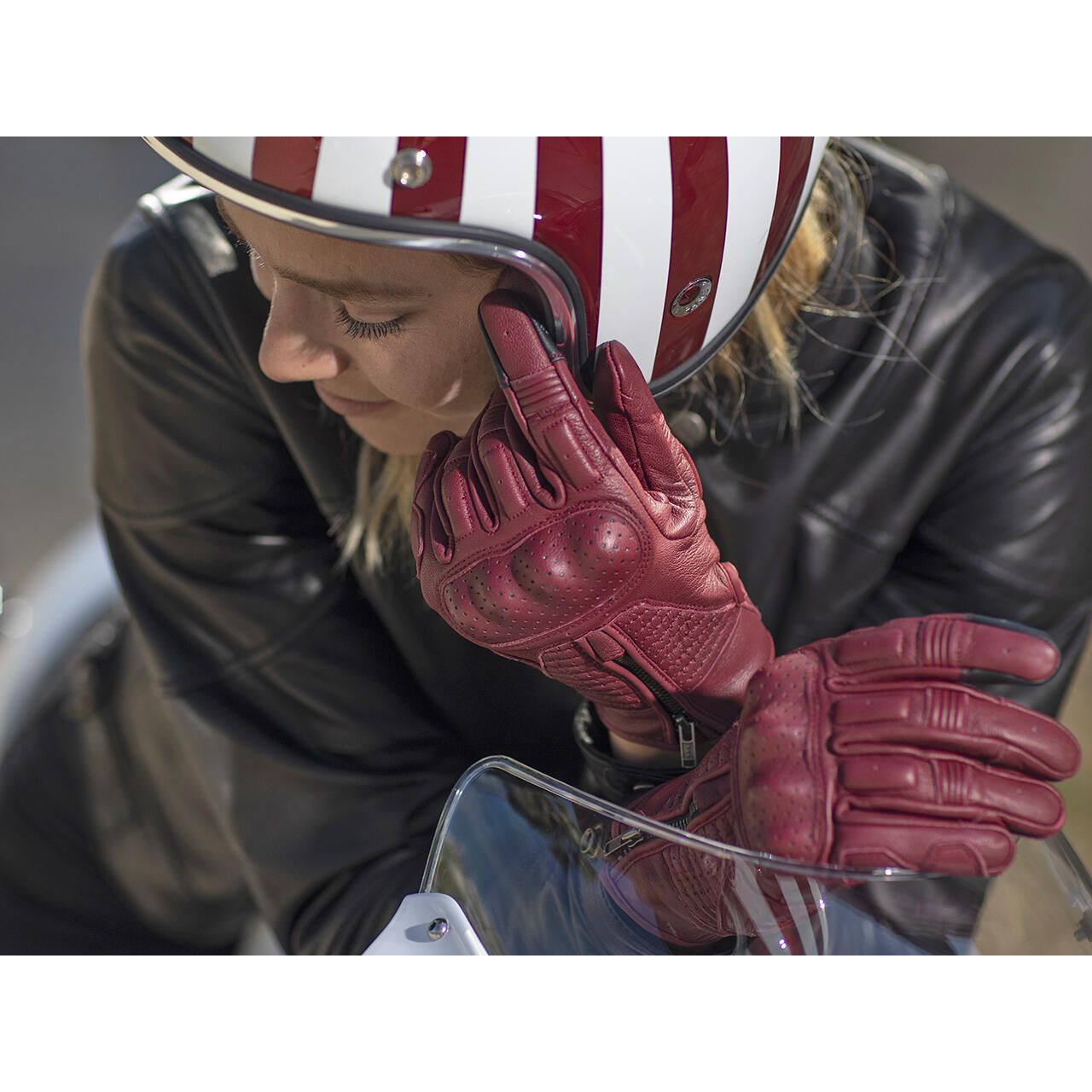 WOMEN'S KANSAS GLOVE (Burgandy) | Five