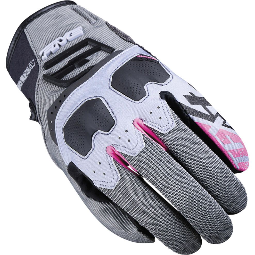 TFX4 WOMENS GLOVES (Grey/Pink) | FIVE