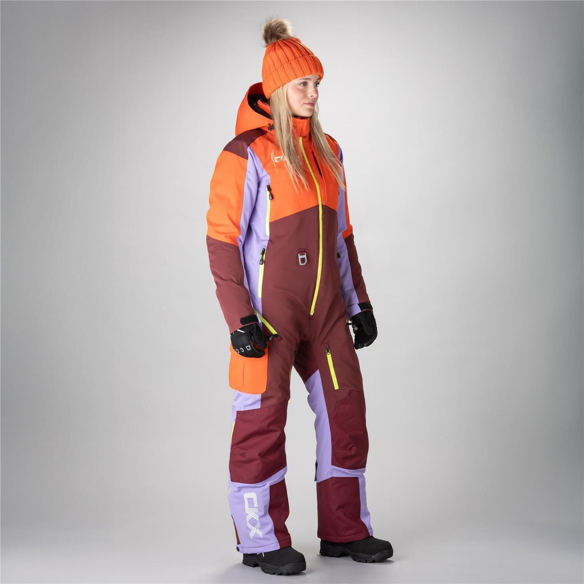 WOMENS YUKON ONE PIECE (TAWNY/VIOLET/ORANGE) | CKX