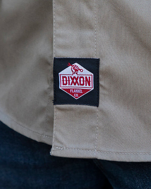 MEN'S WORKFORCE SS SHIRT (Tan) | DIXXON