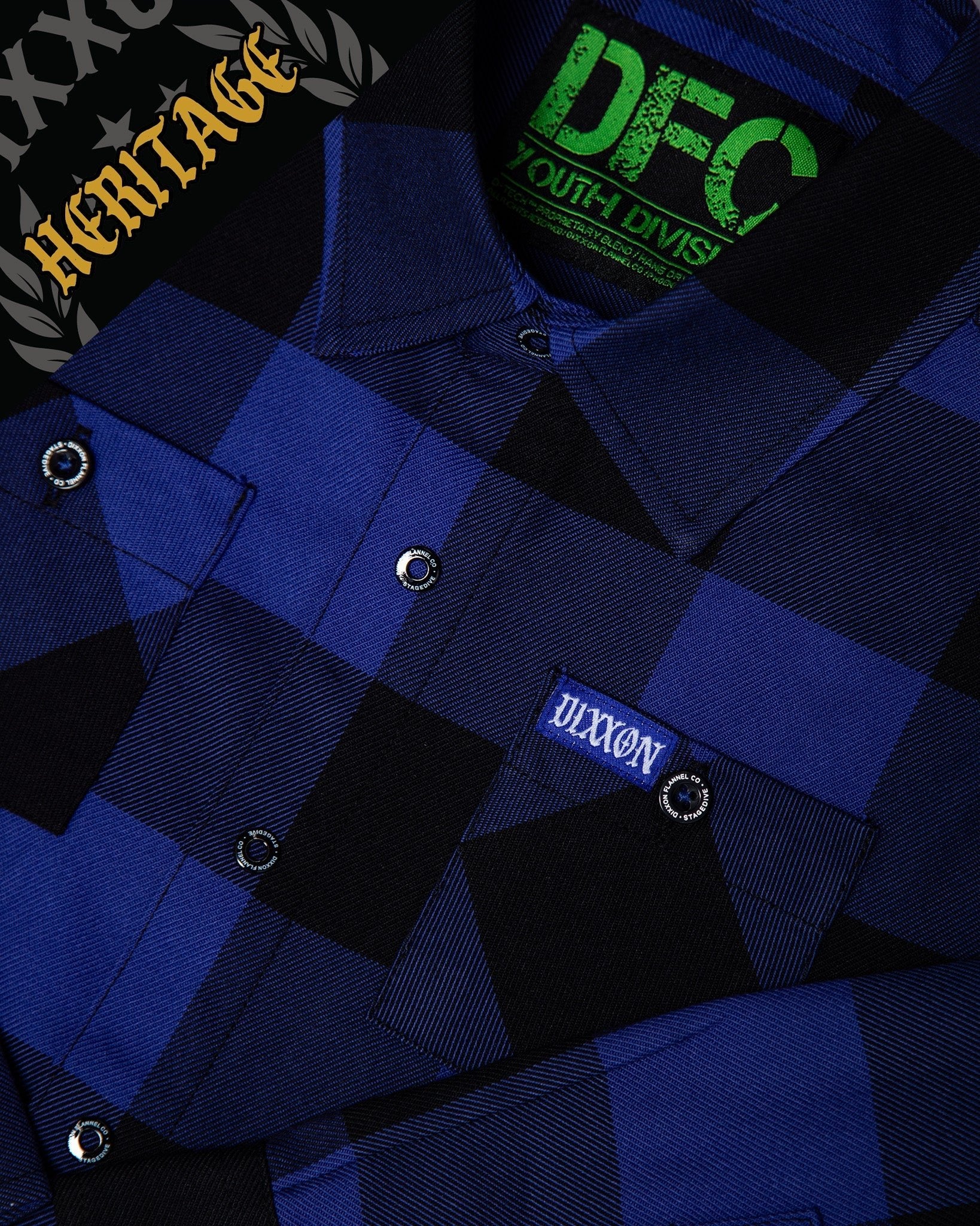 YOUTH STAGEDIVE HERITAGE FLANNEL | DIXXON