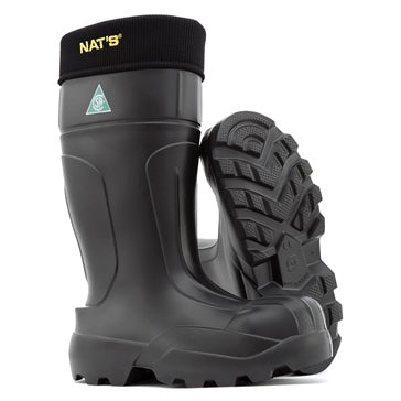 MEN'S BOOTS SAFETY EVA (BLK) | Nats