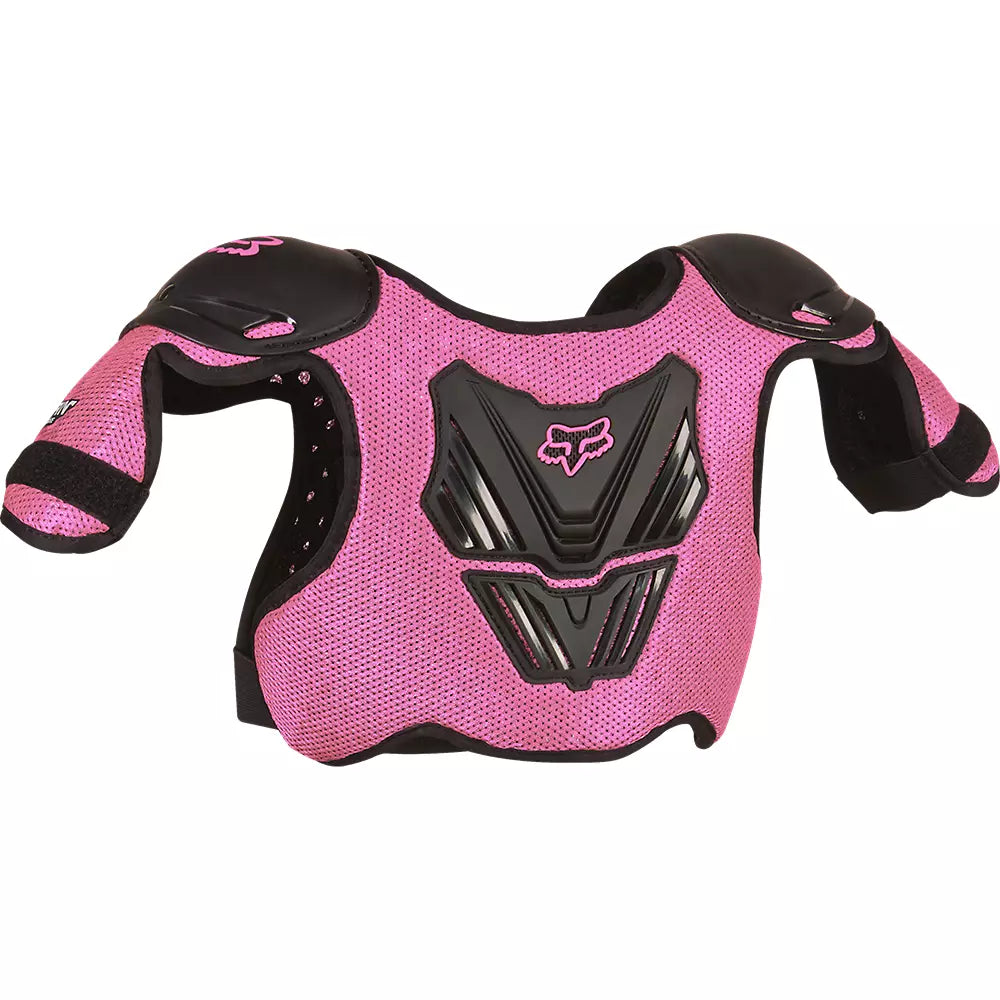 PEEWEE TITAN ROOSTER DEFLECTOR (black/pink) | Fox Racing