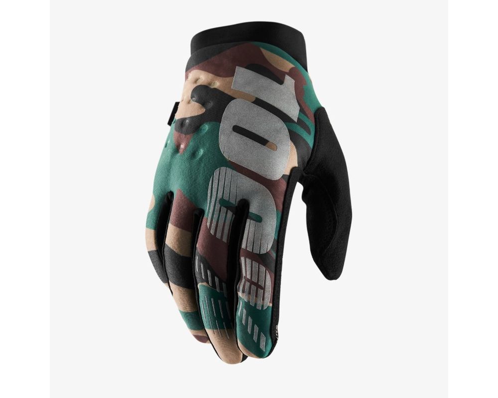 MEN'S BRISKER GLOVES (CAMO/BLK) | 100%