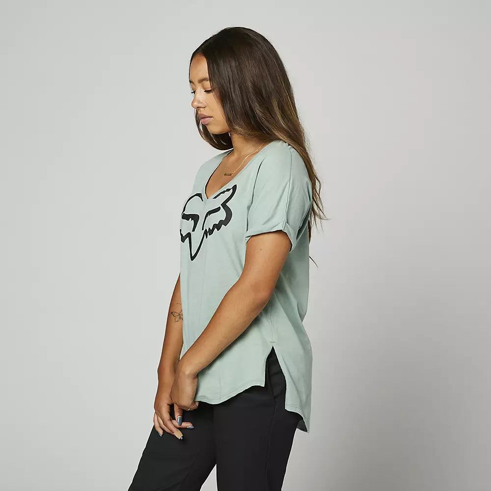 WOMEN'S BOUNDARY SHORT SLEEVE (Eucalyptus) | Fox Racing