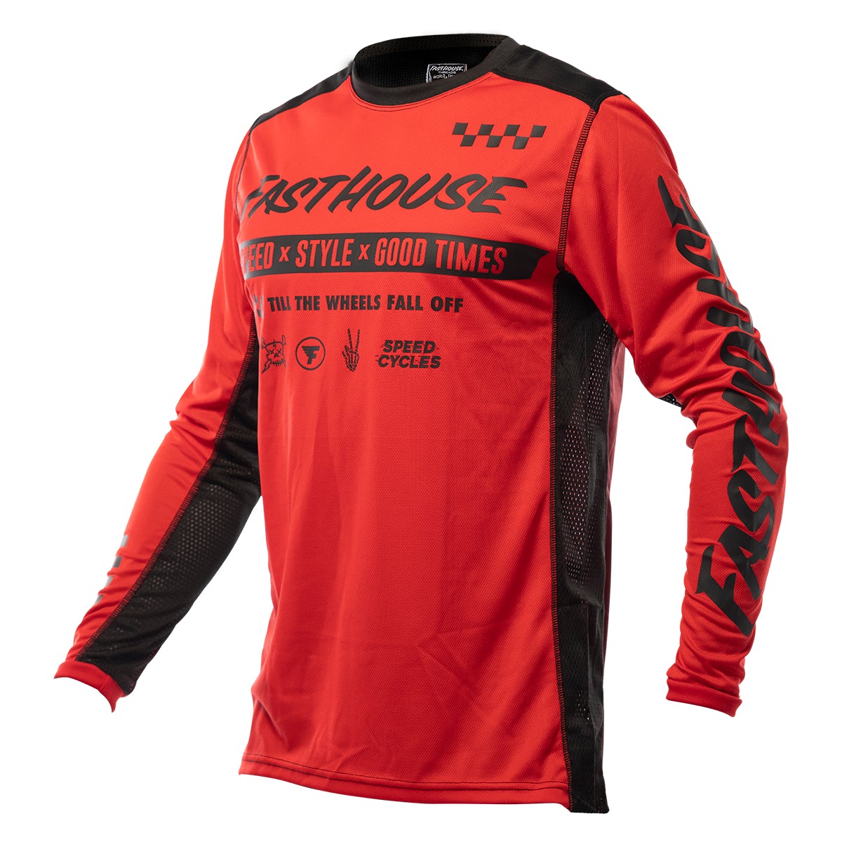 MEN'S GRINDHOUSE DOMINGO JERSEY (Red) | Fasthouse