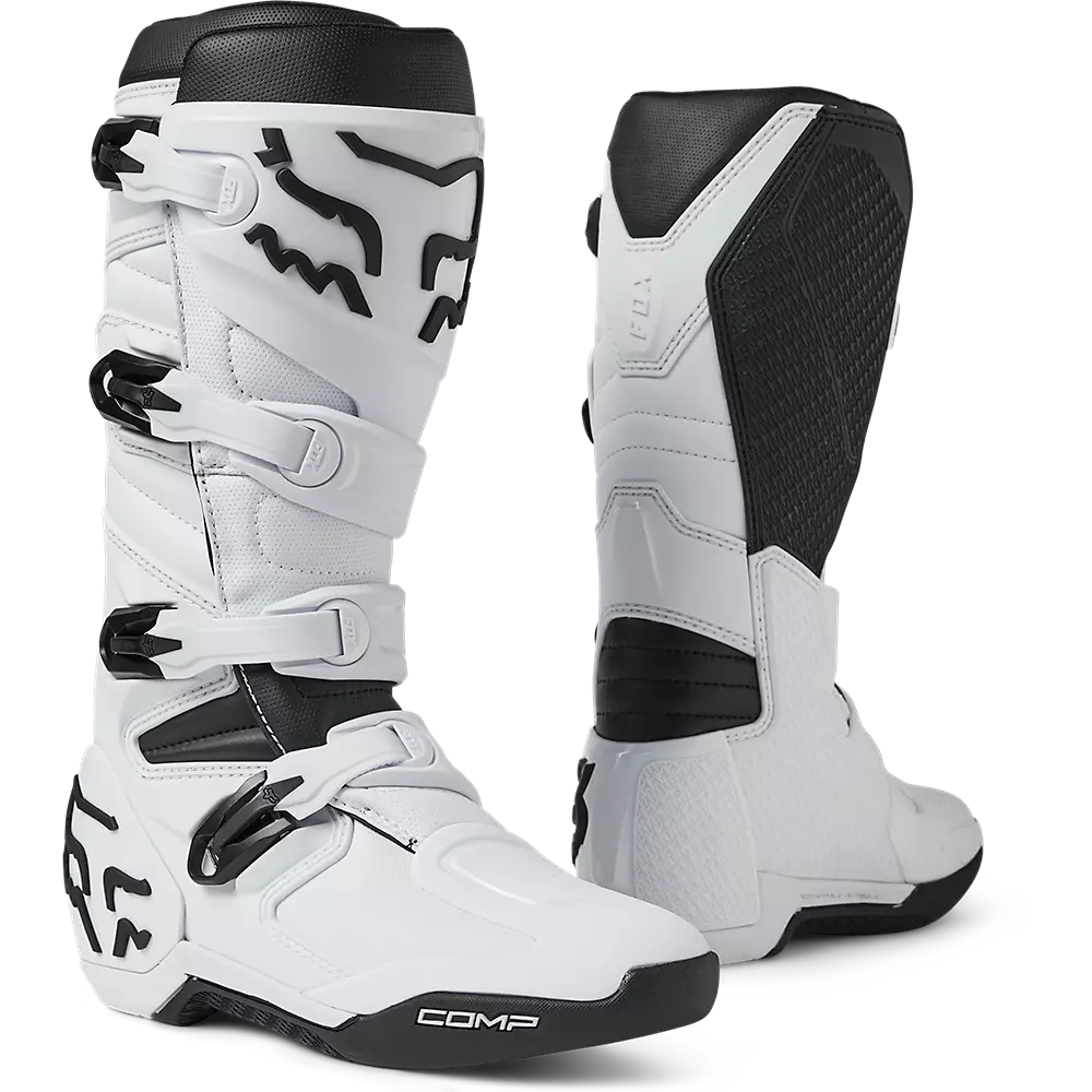 MEN'S COMP BOOTS (Wht) || Fox Racing