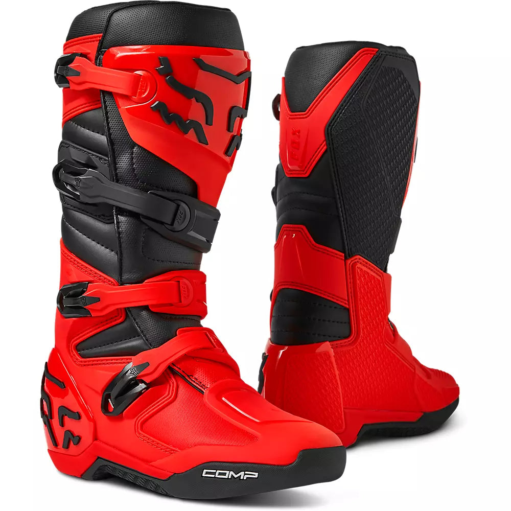 MEN'S COMP BOOT (FLO RED) | Fox Racing