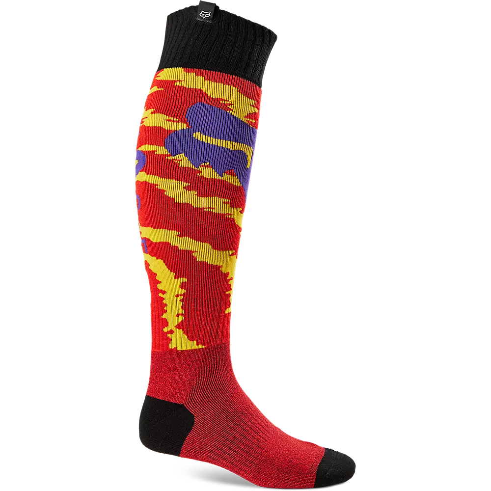 MEN'S 180 NUKLR SOCK (Flo Red) | Fox Racing