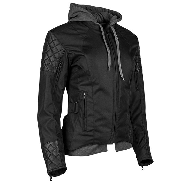 DOUBLE TAKE TEXTILE JACKET (Black) | Speed & Strength