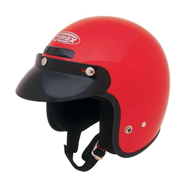 YOUTH GMAX 3/4 HELMET (Red) YOUTH GMAX 3/4 HELMET (Red)