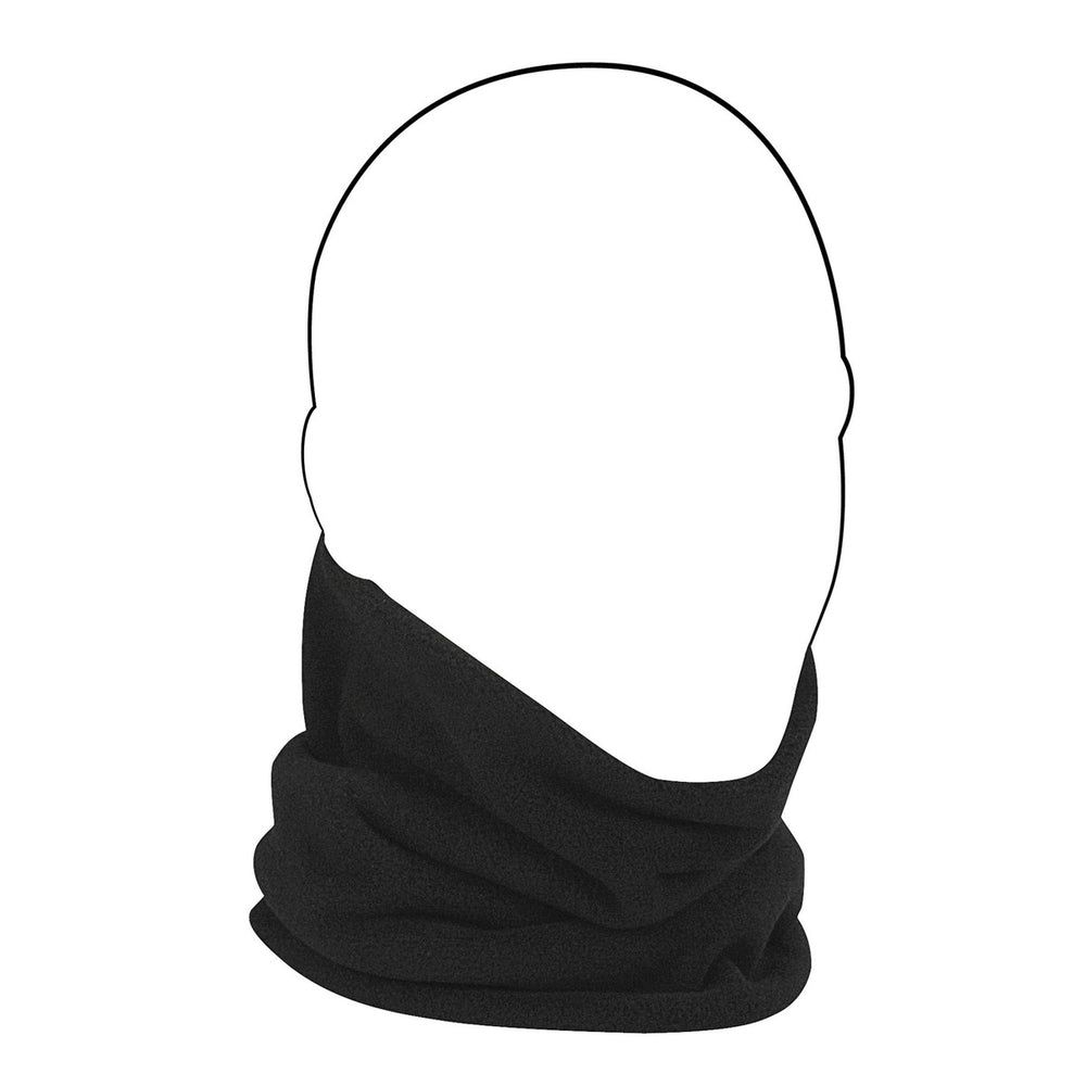 NECK GAITER, MICROFLEECE, BLACK