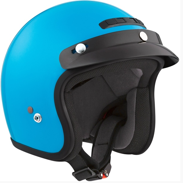 YOUTH VG300 3/4 OPEN FACE HELMET (Blue) | CKX