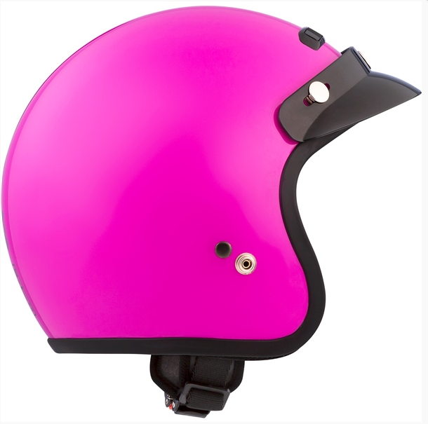YOUTH VG300 SOLID 3/4 OPEN HELMET (Purple) | CKX