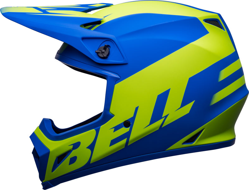 MX-9 MIPS DISRUPT (Matte Blue/Hi Vix Yellow) | Bell