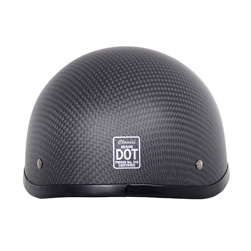 DOT QUICK RELEASE BEANIE CARBON FIBER (DULL BLACK) | CLASSIC HELEMTS