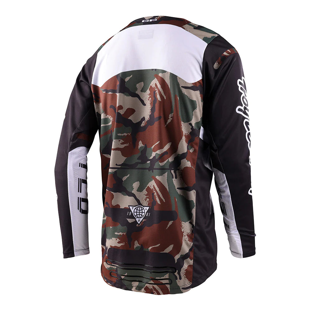 GP PRO JERSEY (BLENDS CAMO BLACK/ GREEN) | Troy Lee Designs