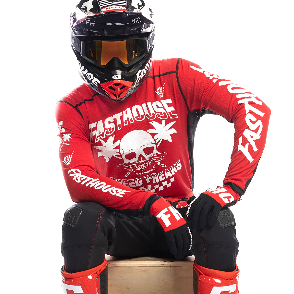 USE GRINDHOUSE SUBSIDE JERSEY (Red) | Fasthouse