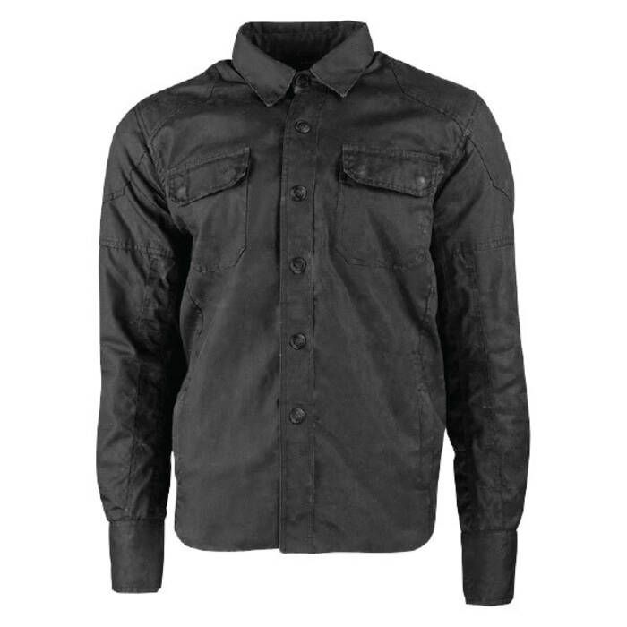 MEN CALL TO ARMS SHIRT JACKET (Black) | Joe Rocket