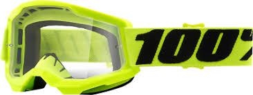 STRATA 2 YOUTH YELLOW CLEAR LENS