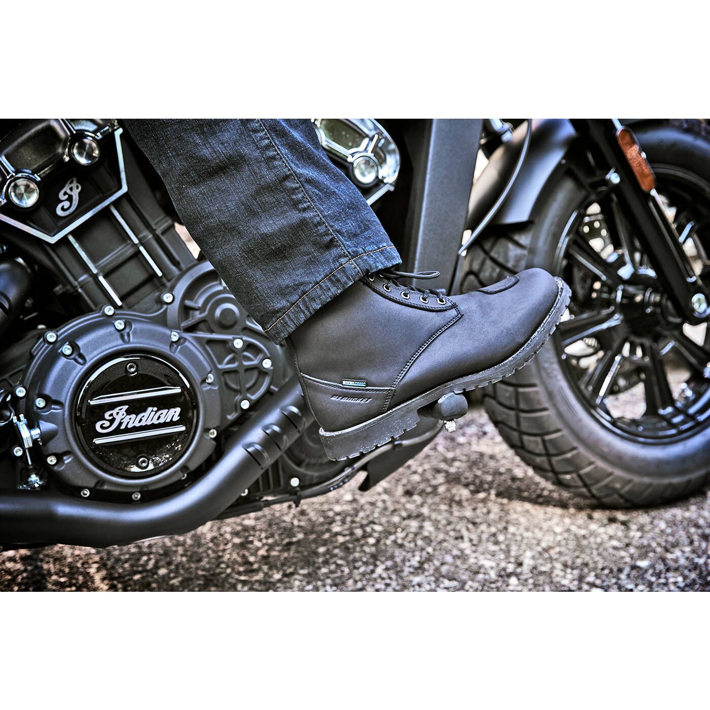 IRON AGE CRUISER BOOT (Blk) | Joe Rocket