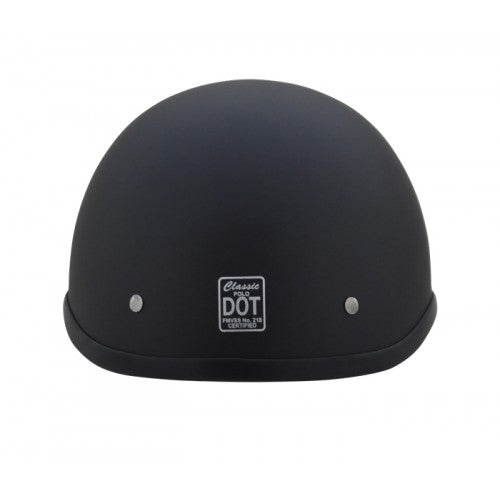 QUICK RELEASE POLO HELMET (MATTE BLACK) | Classic Helmets