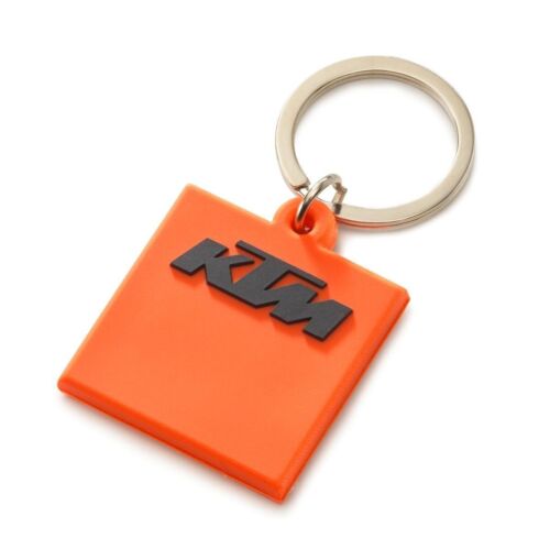 LOGO RUBBER KEYHOLDER ORANGE